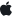 Screenshot of the apple logo.