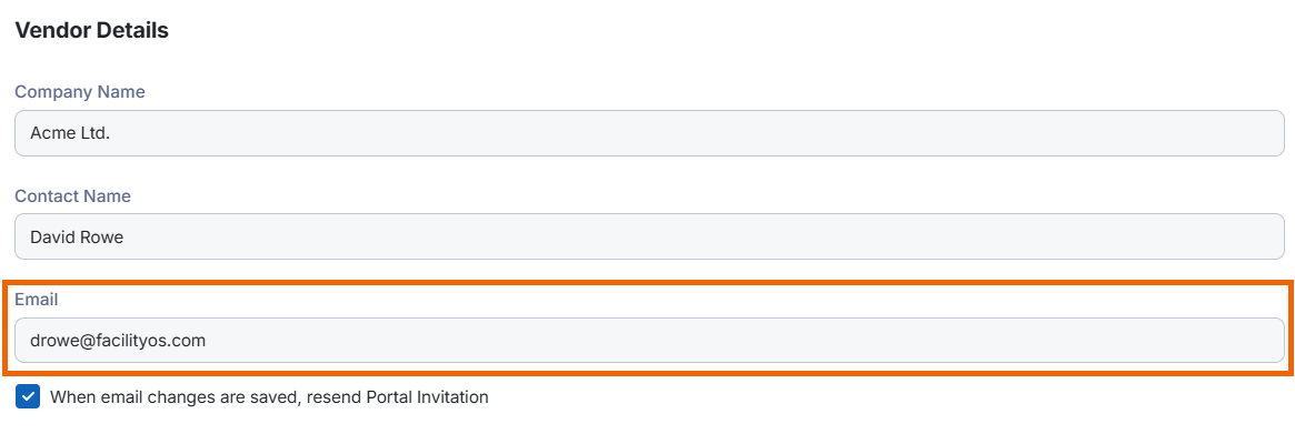screenshot showing the email field highlighted.